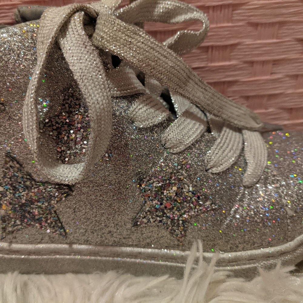 Sparkly sneakers